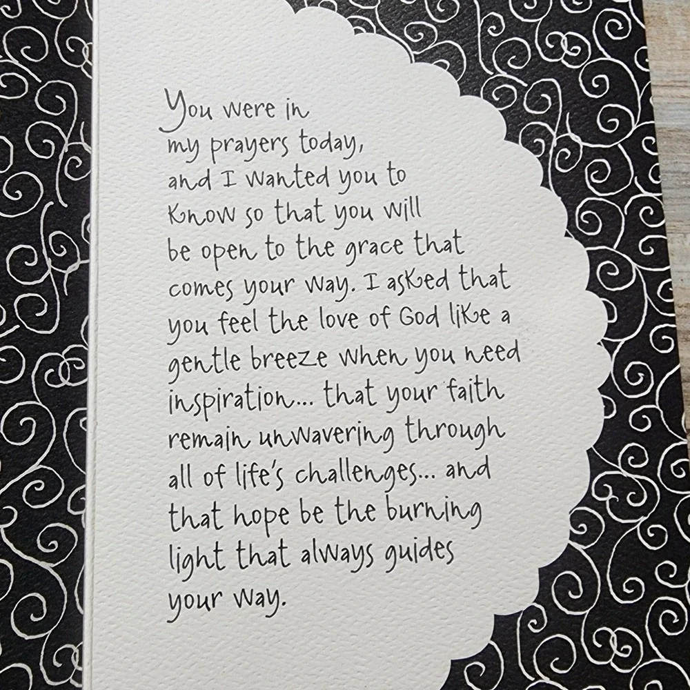 Blue Mountain Arts Marci Greeting Card Believe Charm You Were In My Prayers